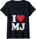 I Heart M J Merchandise For Men Women Kids - Adult & Kids T-Shirts, Sweatshirts & Hoodies apparel design preview 1