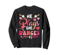 He Plays She Dancing Mom Both Sweatshirt - Streetwear Style for Adults - T-Shirt, Sweatshirt, Hoodie