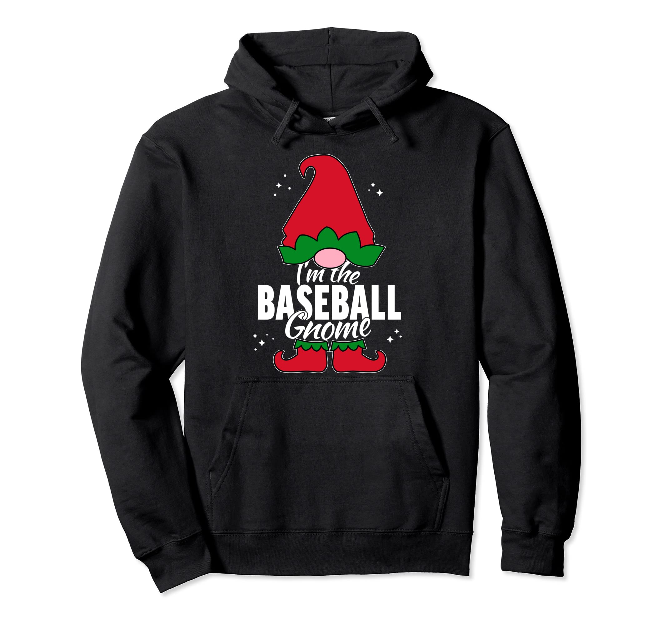 Baseball Gnome Matching Family Group Hoodie - Streetwear Style Men Women - T-Shirt, Sweatshirt, Hoodie