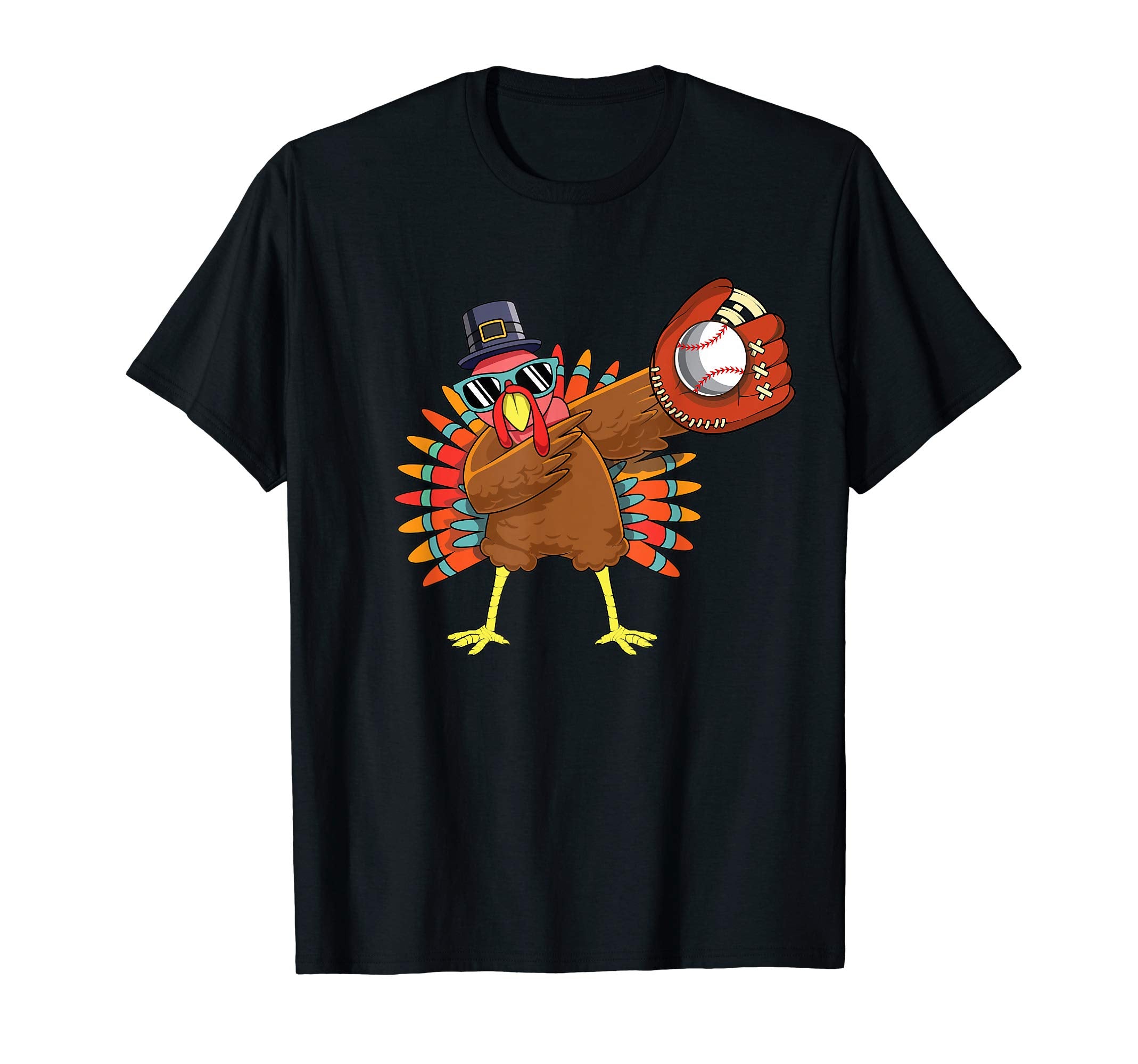 Dabbing Turkey Dab Thanksgiving T-Shirt - Trendy Graphic for Adults - T-Shirt, Sweatshirt, Hoodie