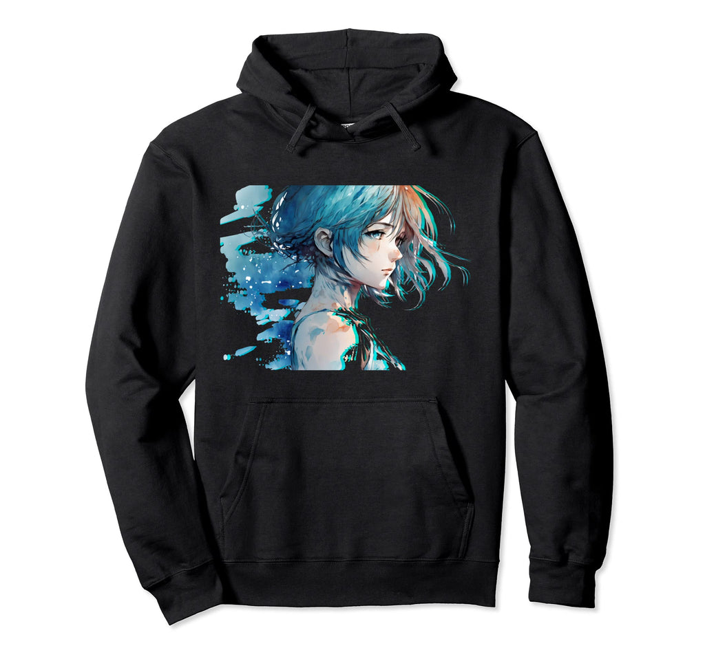 Japan Anime Vaporwave Kitsune Soft Hoodie - Aesthetic Graphic Men Women - T-Shirt, Sweatshirt, Hoodie