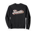 Auntie Rainbow Distressed Sweatshirt - Custom Art Print Men Women - T-Shirt, Sweatshirt, Hoodie