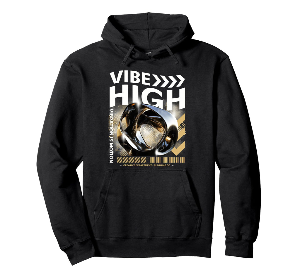 Y2K Vibe High Bold Urban Graffiti Aesthetic Hoodie - Graphic Print Unisex - T-Shirt, Sweatshirt, Hoodie