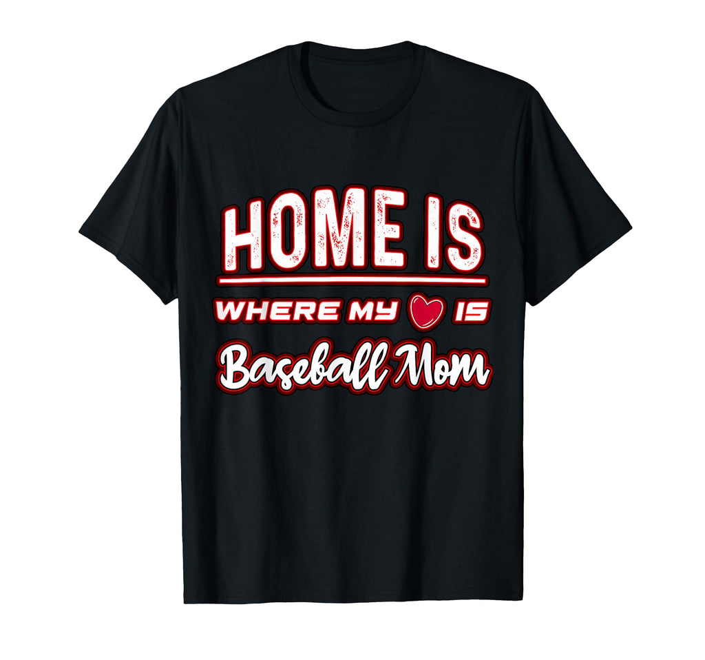 Baseball Moms Womens Heart Fields T-Shirt - Aesthetic Graphic Men Women - T-Shirt, Sweatshirt, Hoodie