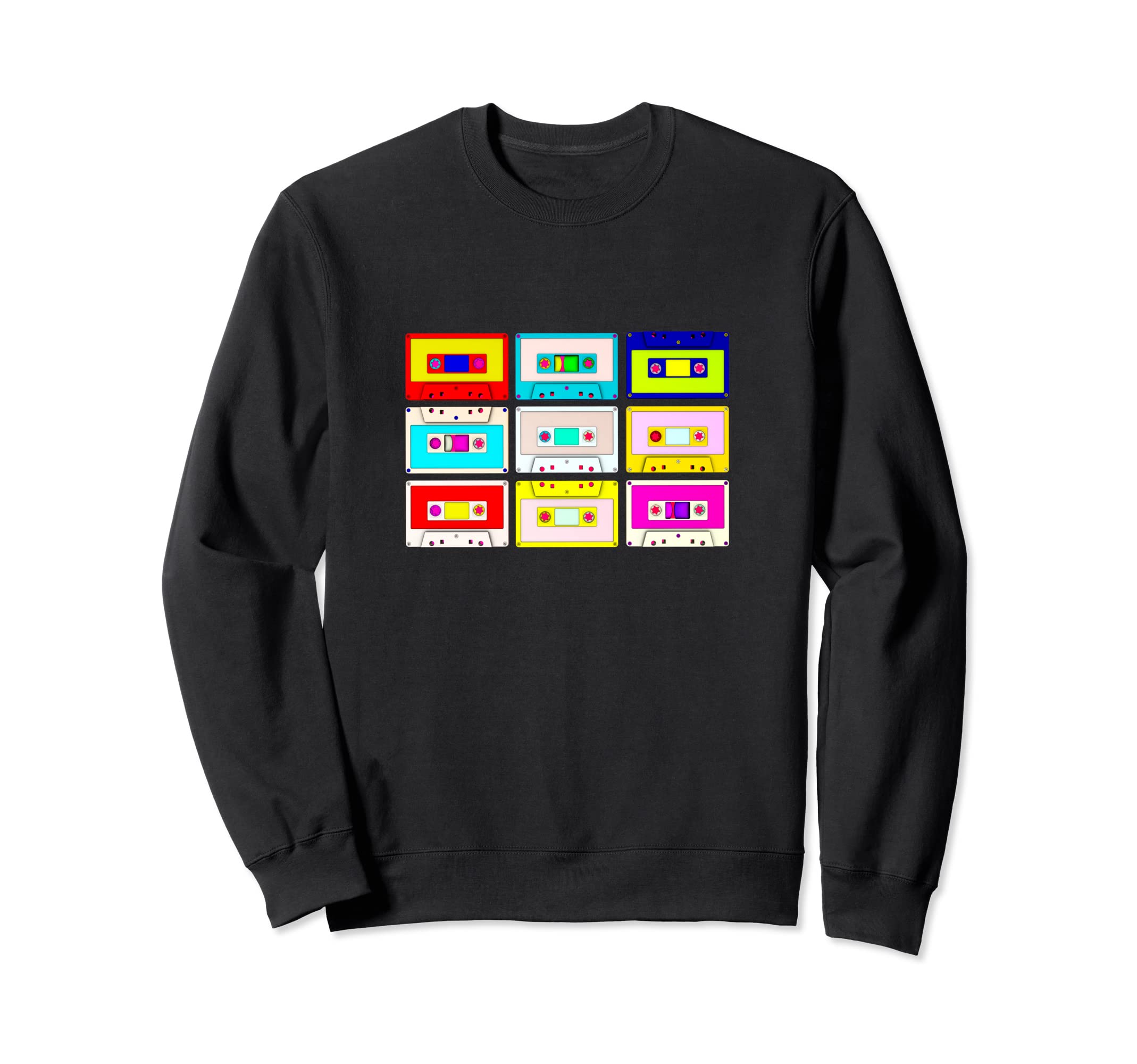 Cassette Tape 80S 90S Lovers Sweatshirt - Fun Novelty Design Men Women - T-Shirt, Sweatshirt, Hoodie
