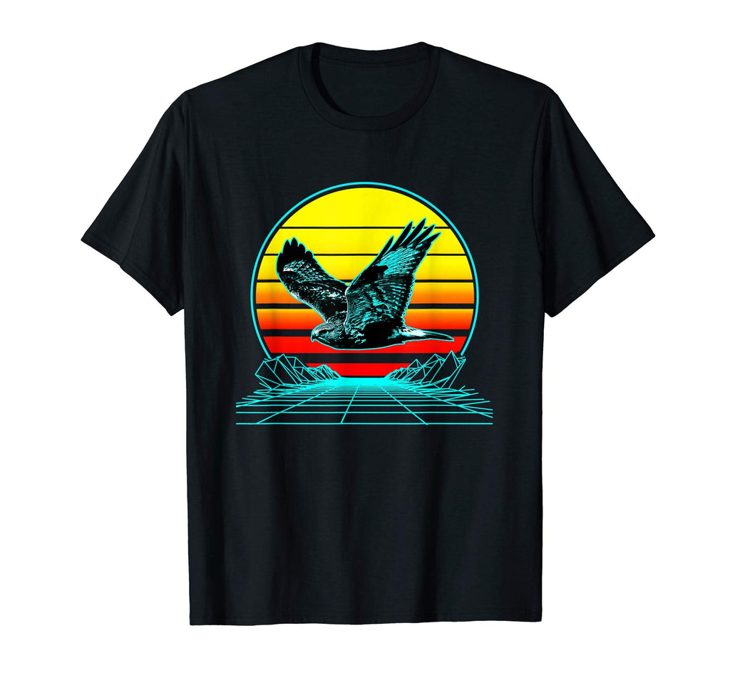 Sunset Hawk T-Shirt - Streetwear Style Men Women - T-Shirt, Sweatshirt, Hoodie