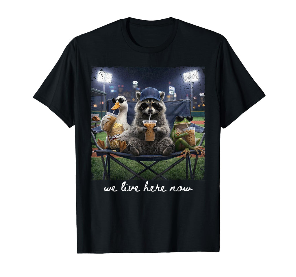 Funny Goose Raccoon Frog Baseball Mom T-Shirt - Fun Novelty Design Unisex - T-Shirt, Sweatshirt, Hoodie