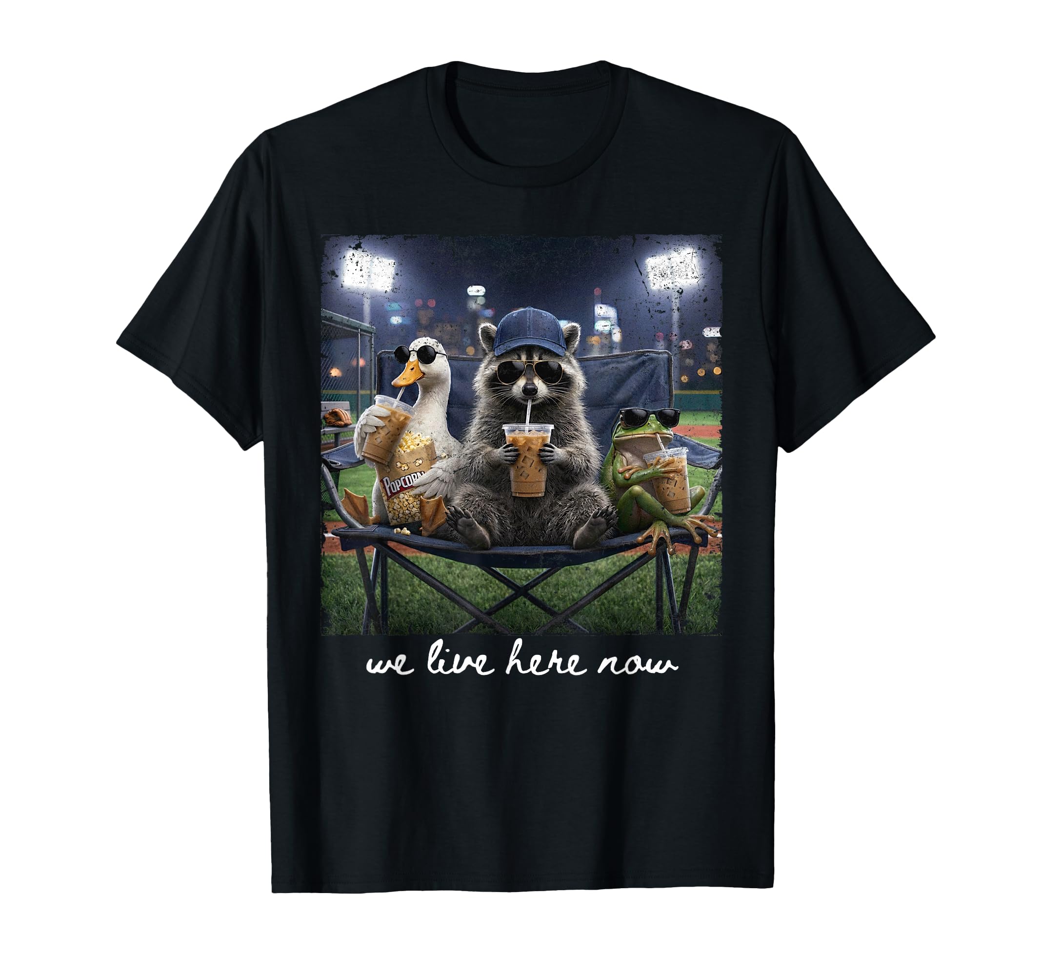 Funny Goose Raccoon Frog Baseball Mom T-Shirt - Fun Novelty Design Unisex - T-Shirt, Sweatshirt, Hoodie