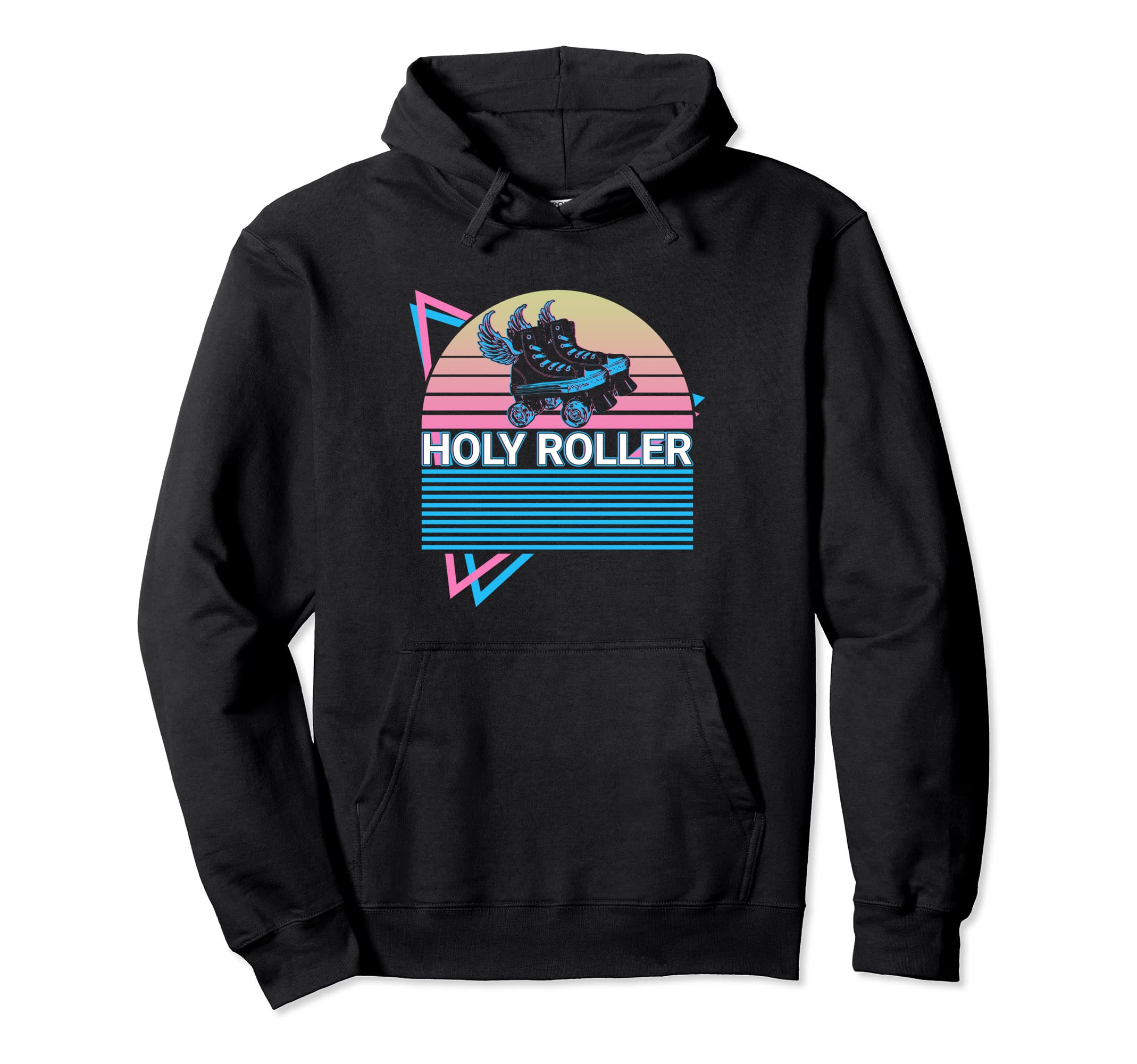 Roller Skate Roller Skating Holy Roller Hoodie - Custom Art Print Men Women - T-Shirt, Sweatshirt, Hoodie