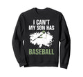 Fathers Day Baseball Dad Parent Sweatshirt - Custom Art Print Men Women - T-Shirt, Sweatshirt, Hoodie