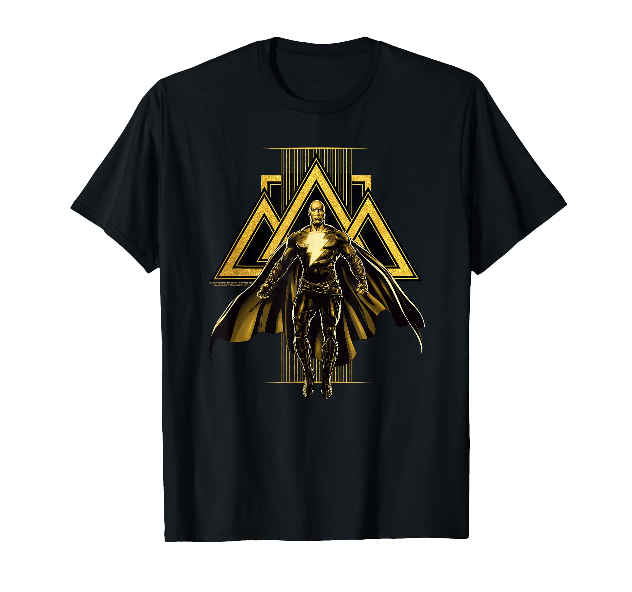 Black Adam Pyramids Power T-Shirt - Custom Art Print for Adults - T-Shirt, Sweatshirt, Hoodie