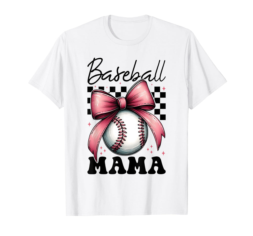 Baseball Mama Baseball Mom Mothers T-Shirt - Casual Everyday Wear Unisex - T-Shirt, Sweatshirt, Hoodie