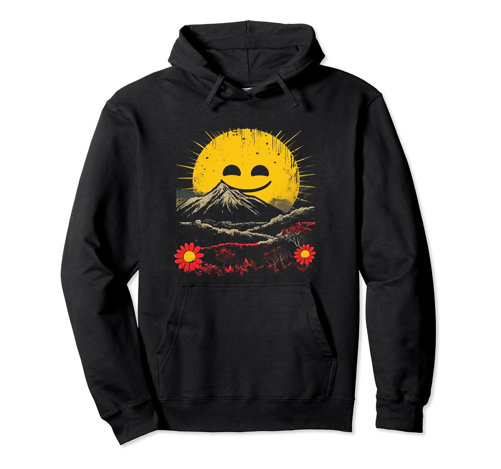 Sun Boho Groovy Sunshine Grunge 27 Hoodie - Graphic Print Unisex - T-Shirt, Sweatshirt, Hoodie