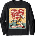Marry Me Chicken Soup Lover Retro Merch. - Adult & Kids T-Shirts, Sweatshirts & Hoodies apparel design preview 1