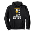 Baseball Dad Like Softball Dad But Bigger Hoodie - Custom Art Print Unisex - T-Shirt, Sweatshirt, Hoodie