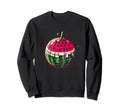 Disco Ball Watermelon Funny Club Sweatshirt - Custom Art Print Men Women - T-Shirt, Sweatshirt, Hoodie