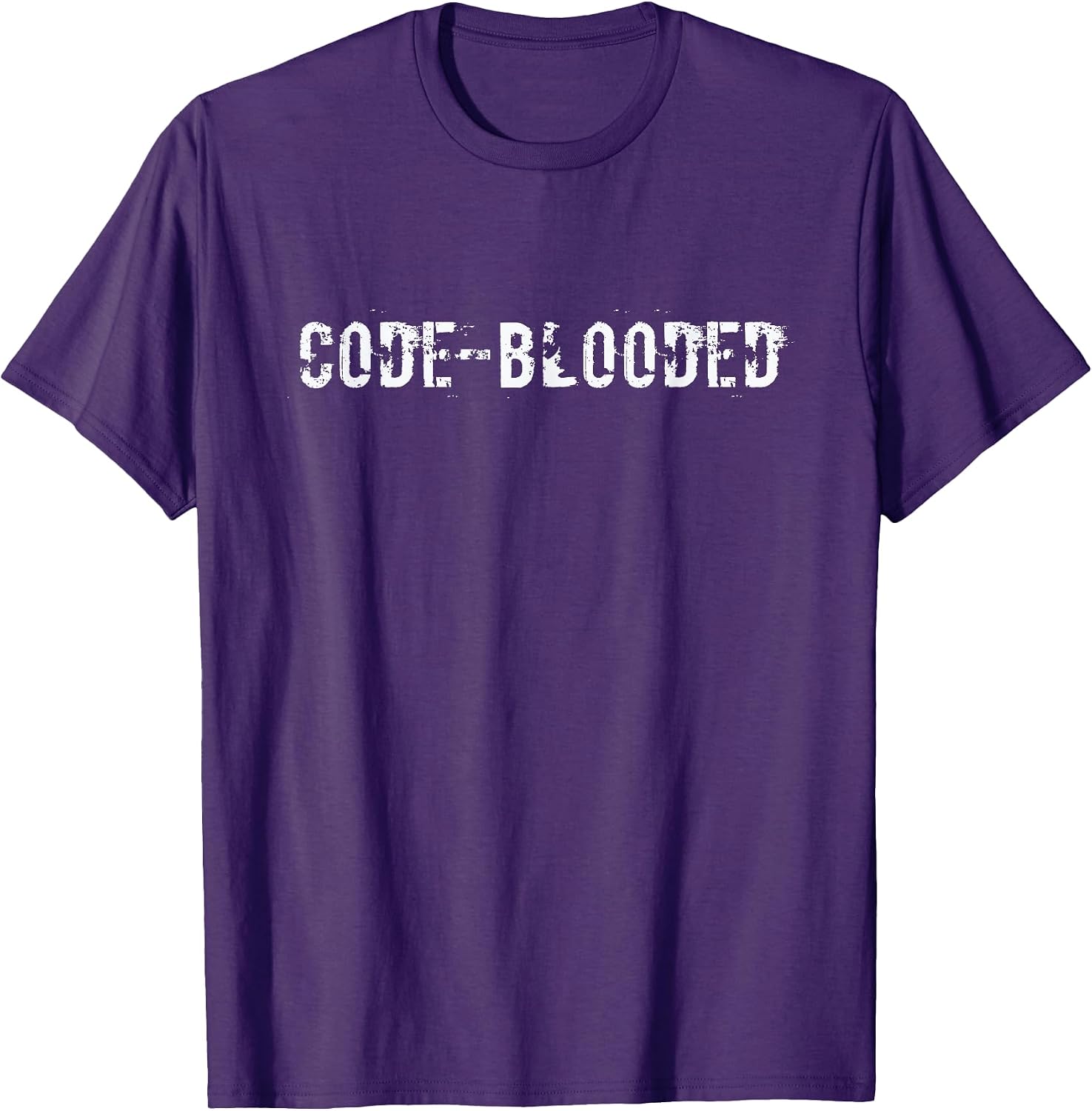 Code-Blooded Programming Coding - Adult & Kids T-Shirts, Sweatshirts & Hoodies apparel design preview 1