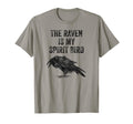 Raven Lover Spirit Bird Faded T-Shirt - Fun Novelty Design for Adults - T-Shirt, Sweatshirt, Hoodie