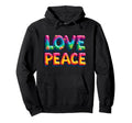 60S 70S Flower Power Groovy Love Peace Hoodie - Trendy Graphic Men Women - T-Shirt, Sweatshirt, Hoodie