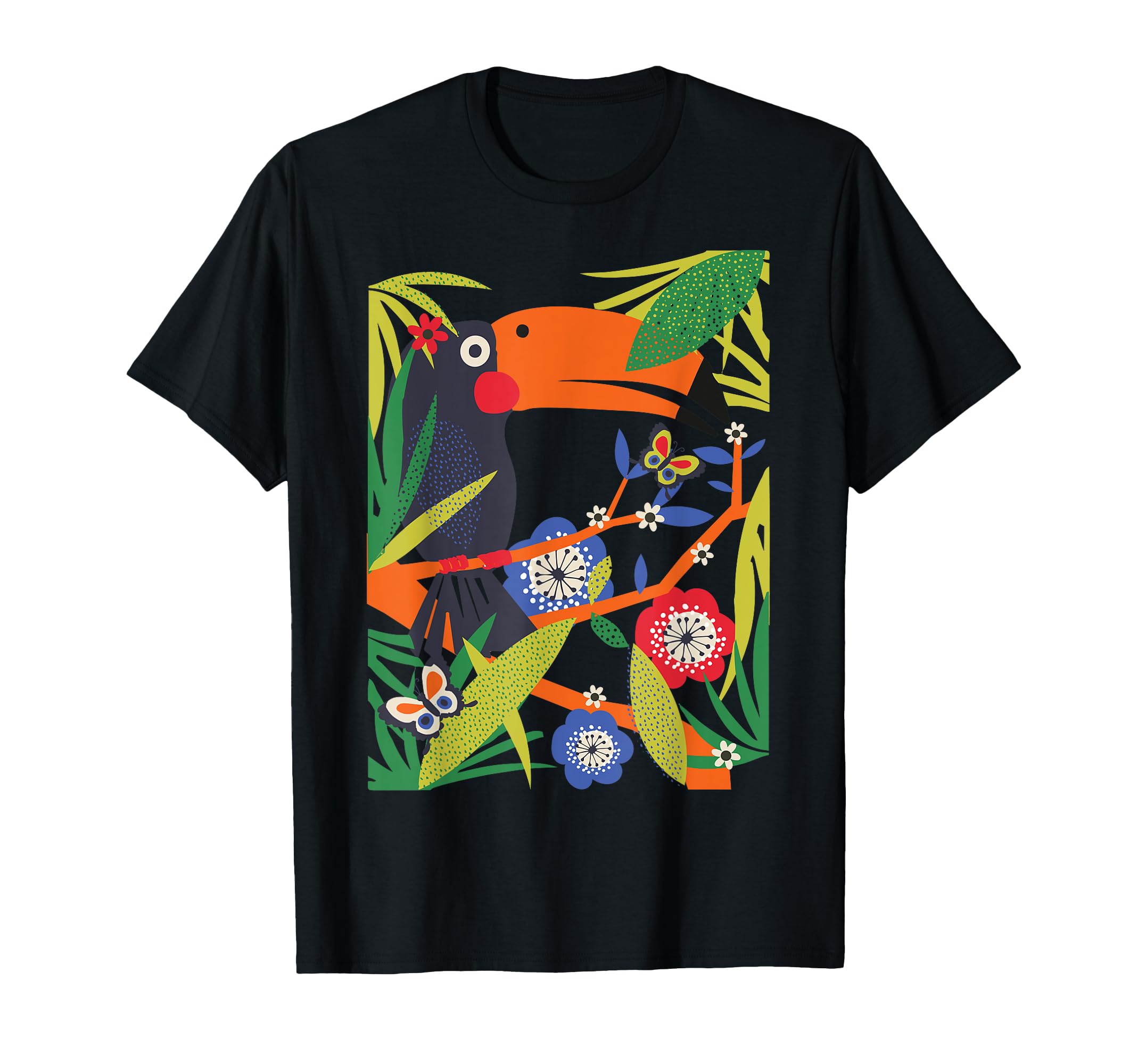 Toucan Bird Tropical Animal T-Shirt - Novelty Apparel for Adults - T-Shirt, Sweatshirt, Hoodie