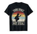 Baseball Catcher Thou Shalt Not Steal T-Shirt - Novelty Apparel for Adults - T-Shirt, Sweatshirt, Hoodie
