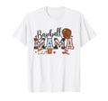 Baseball Mom Mama Mothers Day Funny T-Shirt - Minimalist Print Men Women - T-Shirt, Sweatshirt, Hoodie