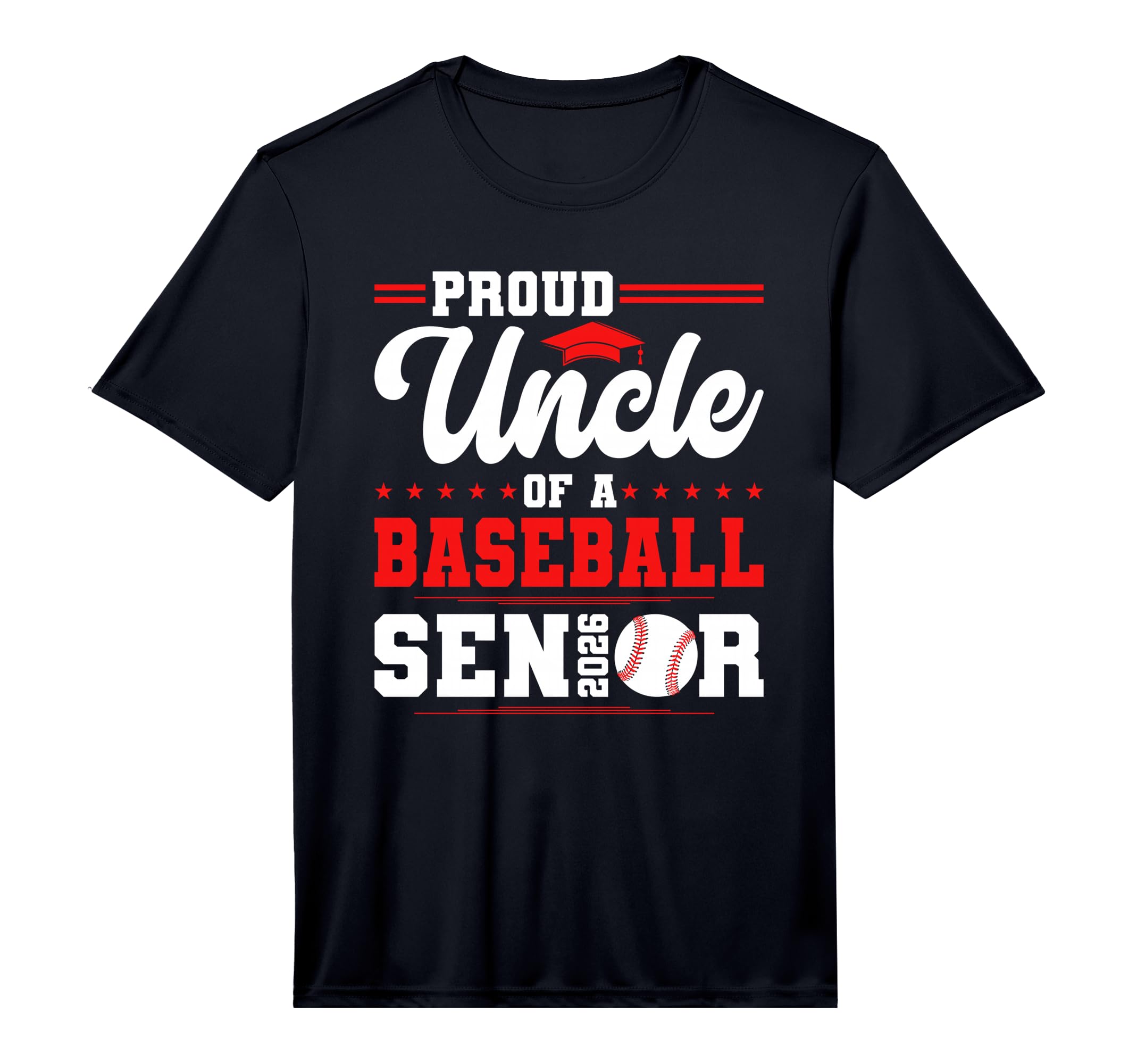 Mens Proud Uncle 2026 Senior T-Shirt - Aesthetic Graphic for Adults - T-Shirt, Sweatshirt, Hoodie