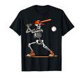 Baseball Skeleton Spooky Halloween T-Shirt - Unique Graphic for Adults - T-Shirt, Sweatshirt, Hoodie