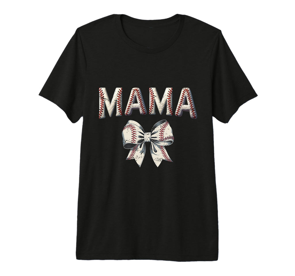 Baseball Mama Mothers Day Tri Blend T-Shirt - Aesthetic Graphic for Adults - T-Shirt, Sweatshirt, Hoodie