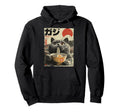 Cat Ramen Aesthetic Japanese Ukiyo E Fuji Hoodie - Trendy Graphic Unisex - T-Shirt, Sweatshirt, Hoodie