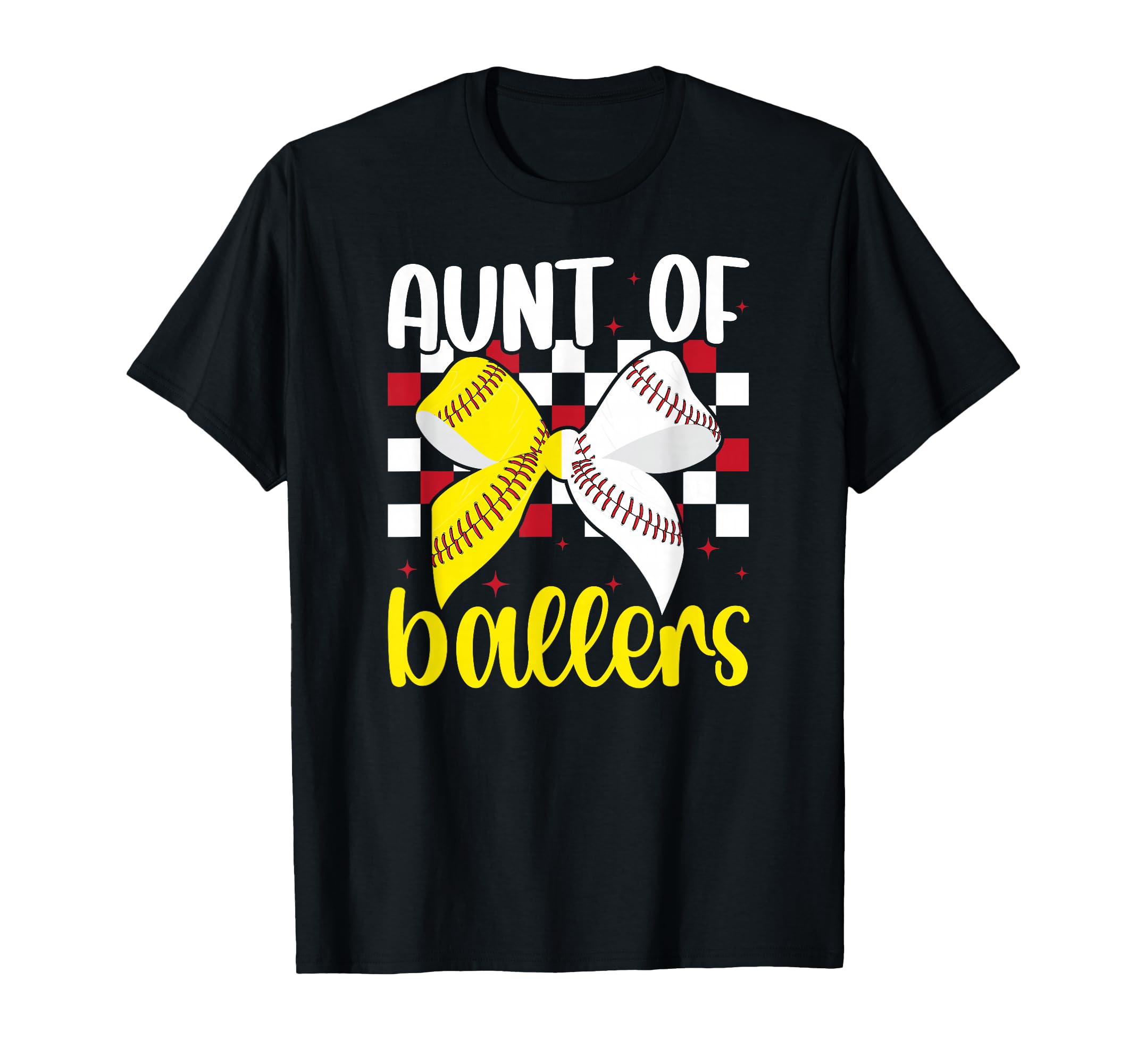 Aunt Ballers Coquette Baseball T-Shirt - Aesthetic Graphic Men Women - T-Shirt, Sweatshirt, Hoodie