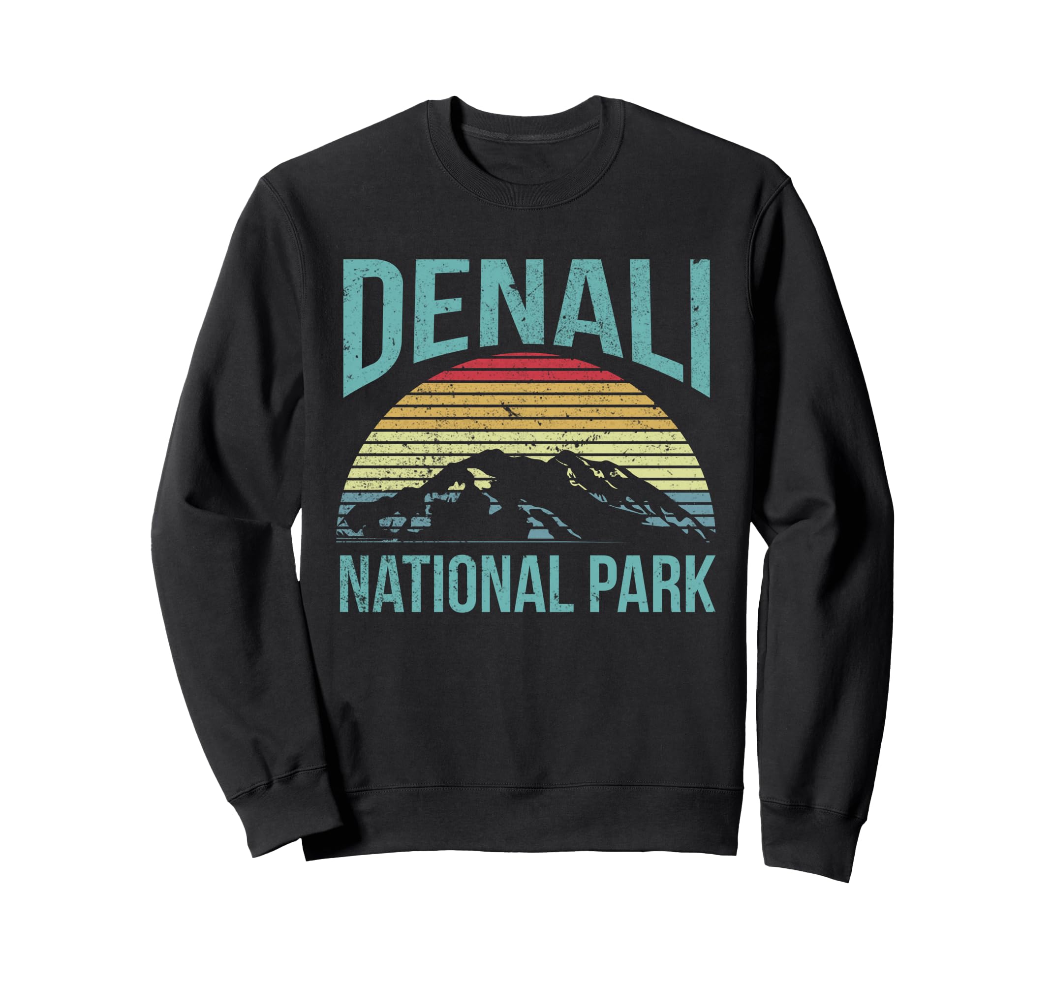 National Park Denali National Sweatshirt - Fun Novelty Design for Adults - T-Shirt, Sweatshirt, Hoodie