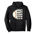 Somebodys Loudmouth Baseball Sister Hoodie - Unique Graphic for Adults - T-Shirt, Sweatshirt, Hoodie