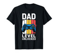 Dad Level Unlocked New Dad Pregnancy T-Shirt - Aesthetic Graphic Men Women - T-Shirt, Sweatshirt, Hoodie