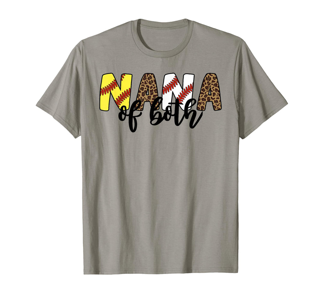 Leopard Nana Both Baseball Softball T-Shirt - Streetwear Style for Adults - T-Shirt, Sweatshirt, Hoodie