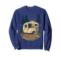 Happy Glamper Rv Camping Glamping Sweatshirt - Trendy Graphic Men Women - T-Shirt, Sweatshirt, Hoodie