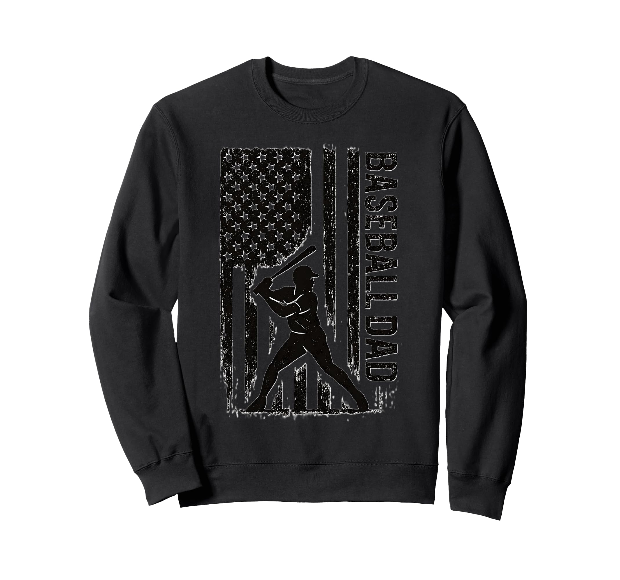 Proud Baseball Dad Game Day Sports Sweatshirt - Trendy Graphic Unisex - T-Shirt, Sweatshirt, Hoodie