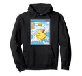 Surfing Rubber Duck Japanese Waves Hoodie - Streetwear Style Men Women - T-Shirt, Sweatshirt, Hoodie