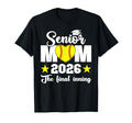 Softball Senior Mom 2026 Final Inning T-Shirt - Custom Art Print Men Women - T-Shirt, Sweatshirt, Hoodie