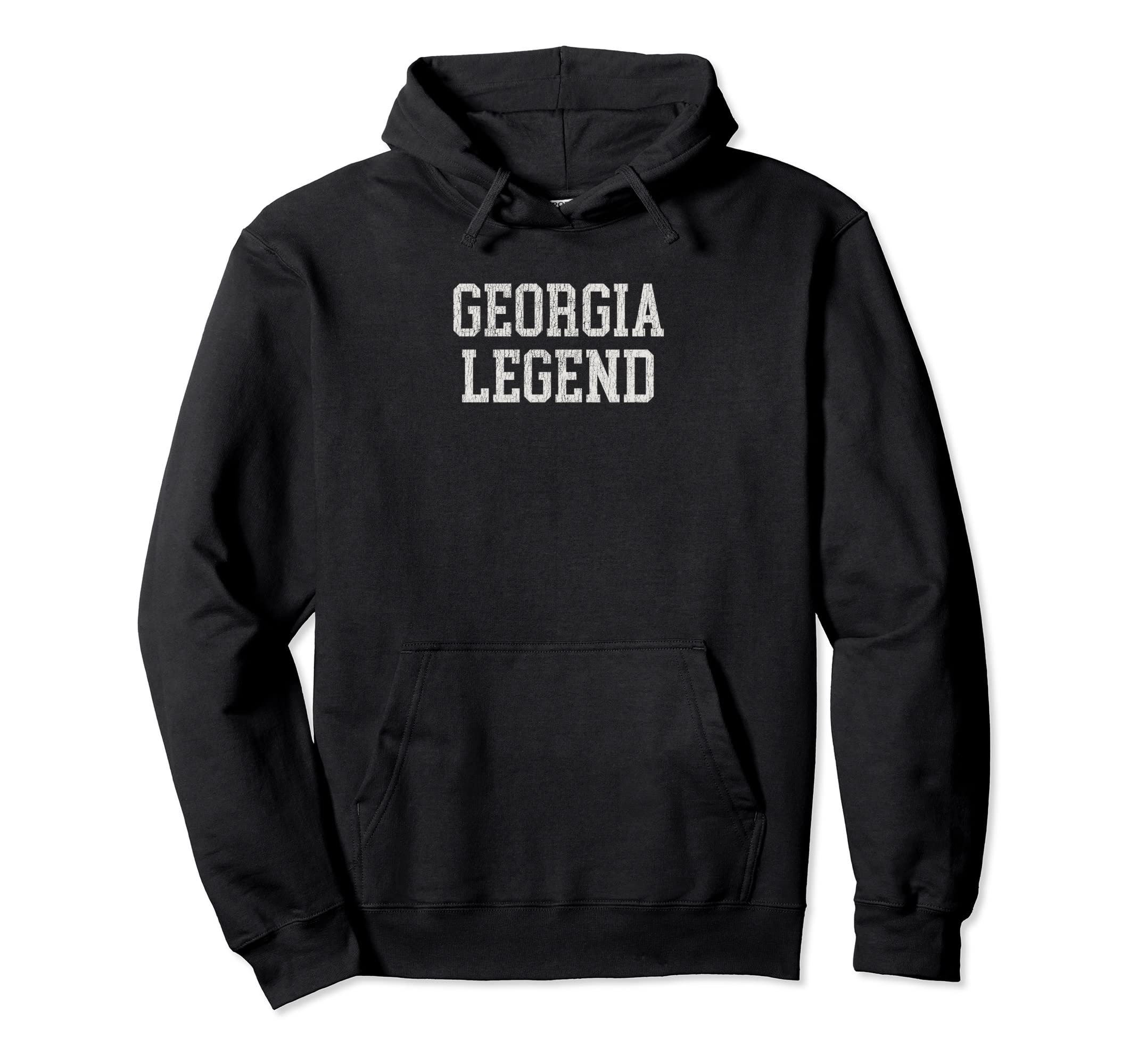 Georgia Legend Funny Distressed Hoodie - Streetwear Style Unisex - T-Shirt, Sweatshirt, Hoodie