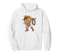 Dabbing Patriotic Pizza Cowboy Hoodie - Novelty Apparel for Adults - T-Shirt, Sweatshirt, Hoodie
