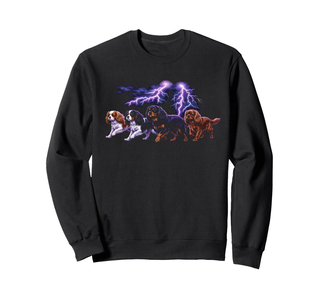 Cavalier King Charles Spaniel Sweatshirt - Casual Everyday Wear Men Women - T-Shirt, Sweatshirt, Hoodie