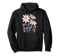Boho Wildflowers Watercolor Floral Hoodie - Custom Art Print Unisex - T-Shirt, Sweatshirt, Hoodie