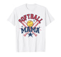 Softball Mama Matching Family Game Day T-Shirt - Novelty Apparel Men Women - T-Shirt, Sweatshirt, Hoodie