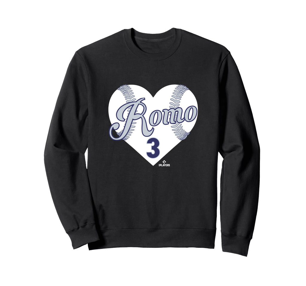 Baseball Heart Drew Romo Colorado Sweatshirt - Novelty Apparel Men Women - T-Shirt, Sweatshirt, Hoodie