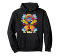 Just Groovy Rainbow Butterfly Hippie Hoodie - Fun Novelty Design Unisex - T-Shirt, Sweatshirt, Hoodie