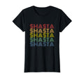 Shasta Rainbow Stacked Name T-Shirt - Novelty Apparel Men Women - T-Shirt, Sweatshirt, Hoodie