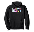 Groovy Daddy Baseball Family Matching Moms Hoodie - Novelty Apparel Unisex - T-Shirt, Sweatshirt, Hoodie