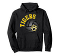 Tigers Volleyball Mom School Spirit Game Hoodie - Graphic Print for Adults - T-Shirt, Sweatshirt, Hoodie