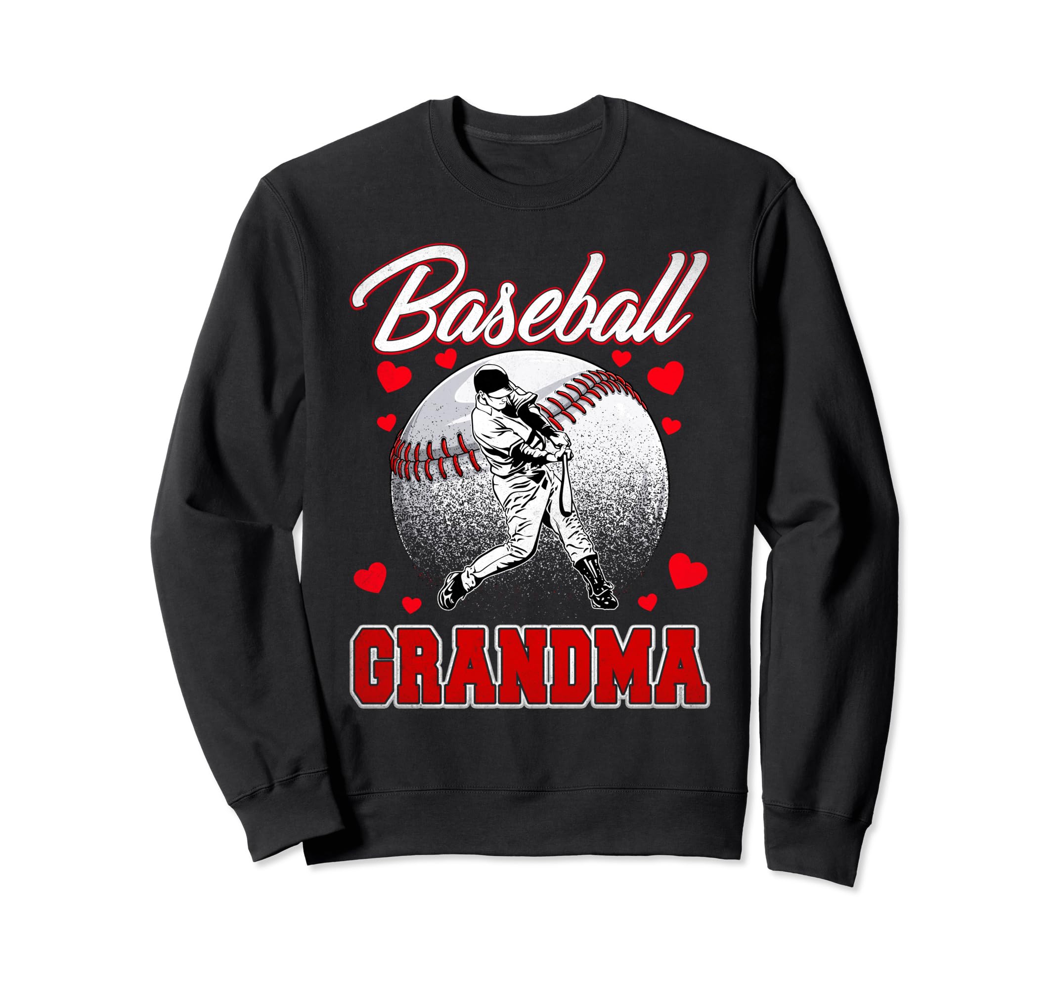 Baseball Grandma Family Matching Sweatshirt - Casual Everyday Wear Unisex - T-Shirt, Sweatshirt, Hoodie